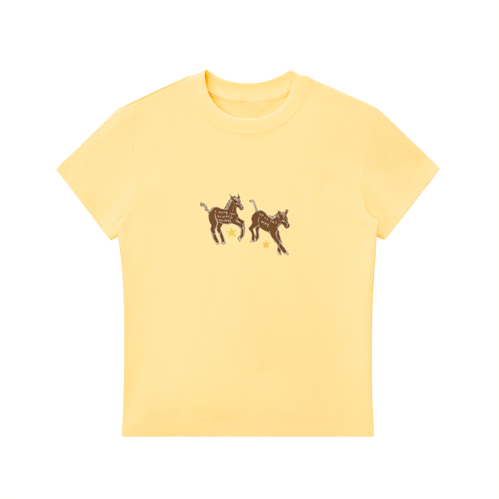Foaling Around Fitted Tee