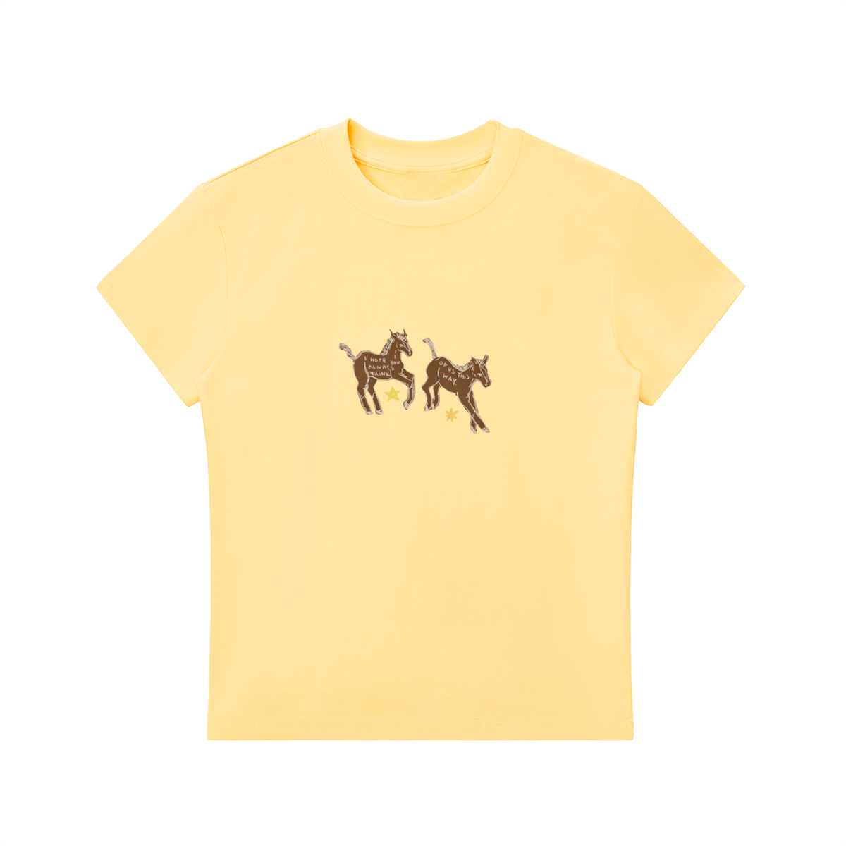 Foaling Around Fitted Tee