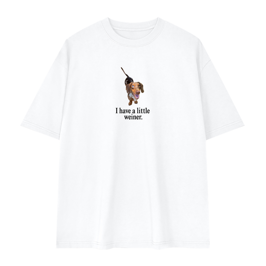 Little Weiner Loose Cotton Tee