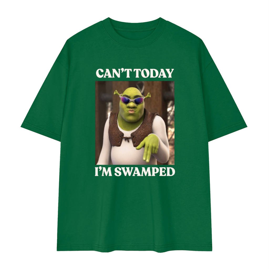Im Swamped Loose Cotton Tee