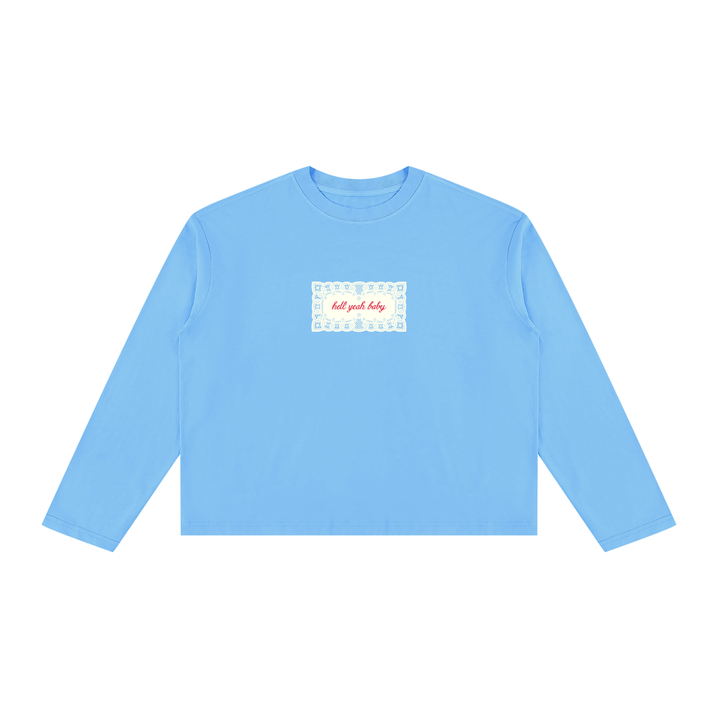 Hell Yeah Long Sleeve Boxy Tee