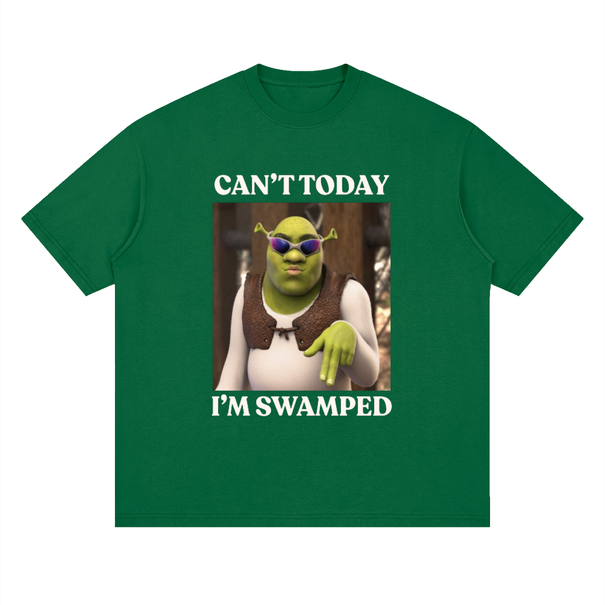 Im Swamped Loose Cotton Tee