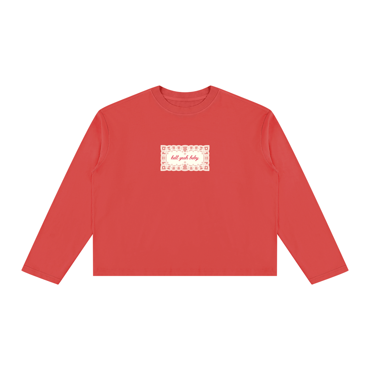 Hell Yeah Long Sleeve Boxy Tee