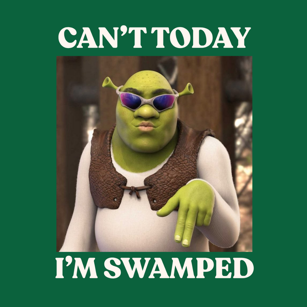 Im Swamped Loose Cotton Tee
