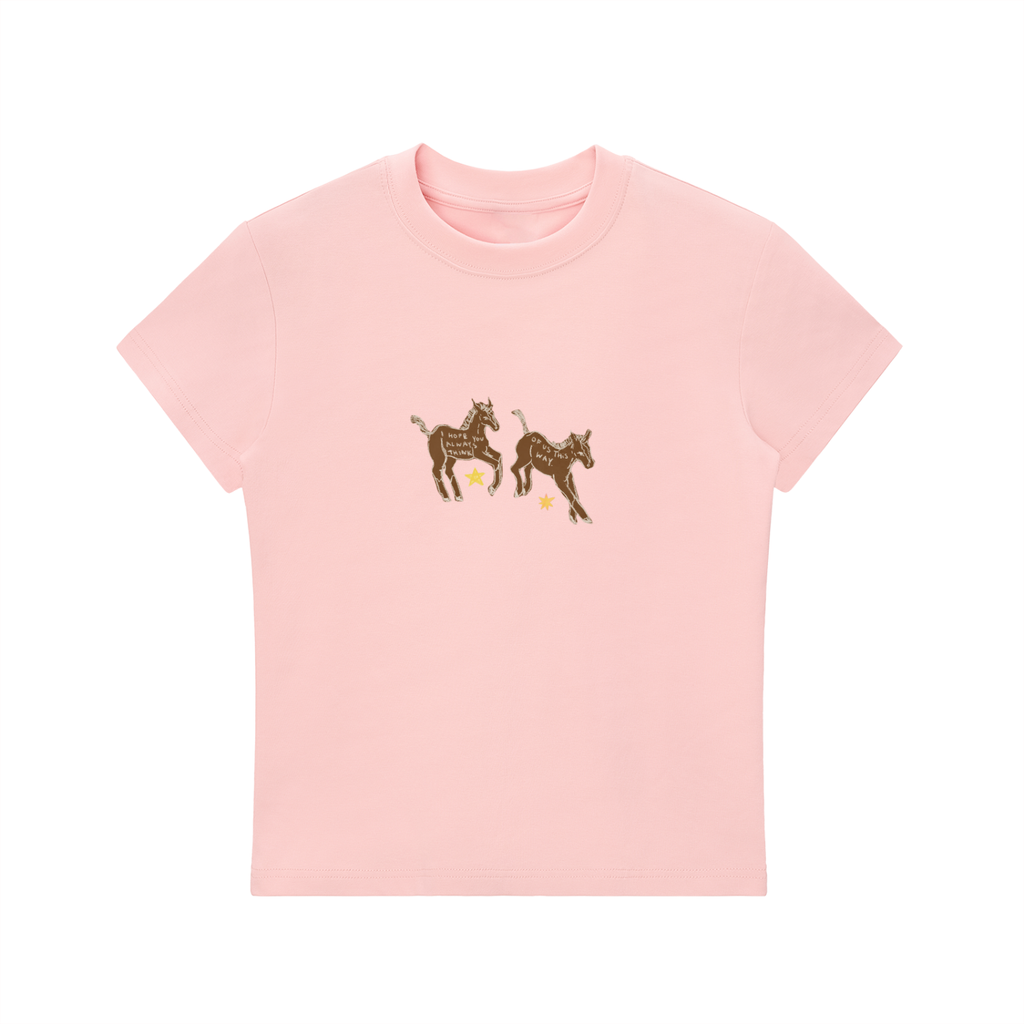 Foaling Around Fitted Tee