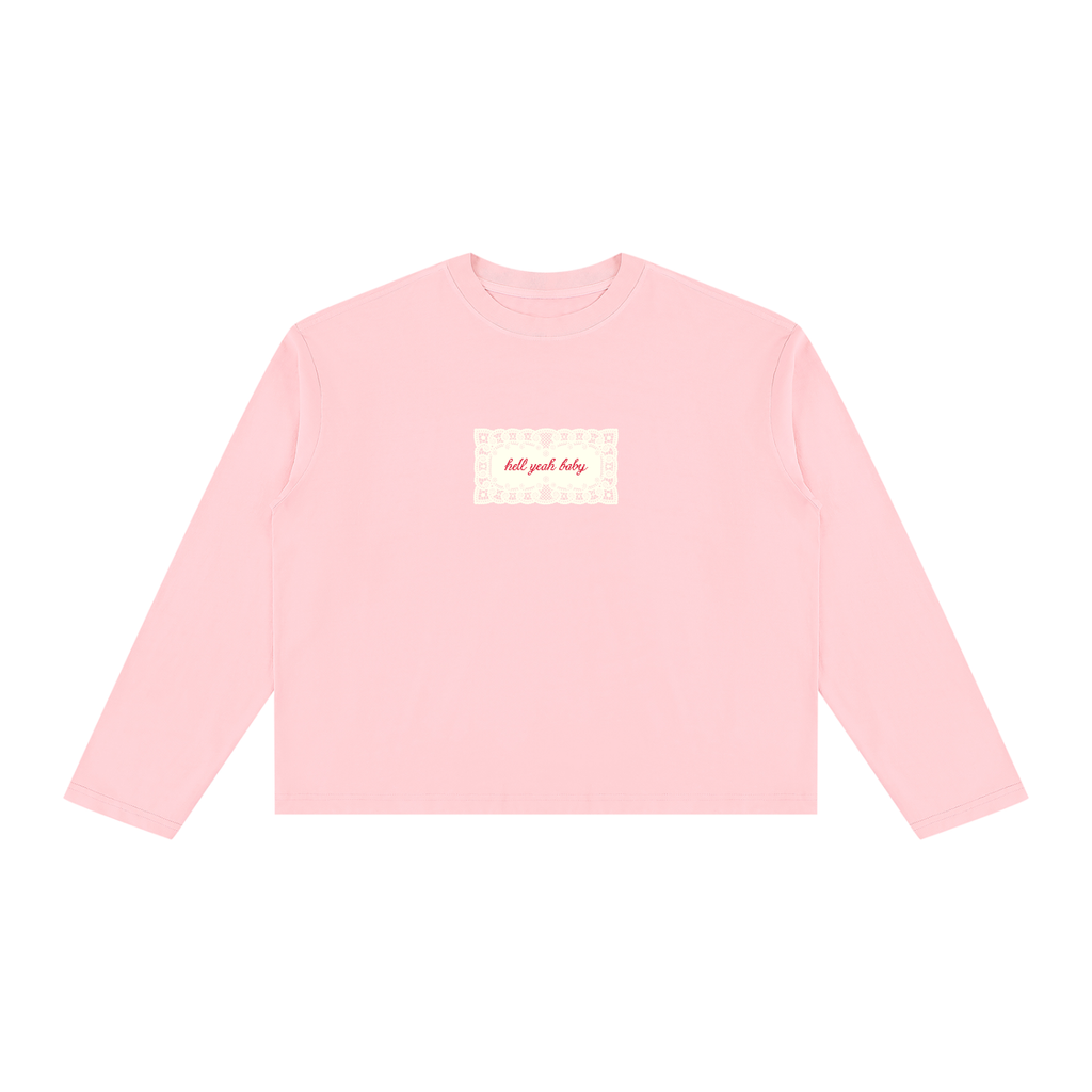 Hell Yeah Long Sleeve Boxy Tee