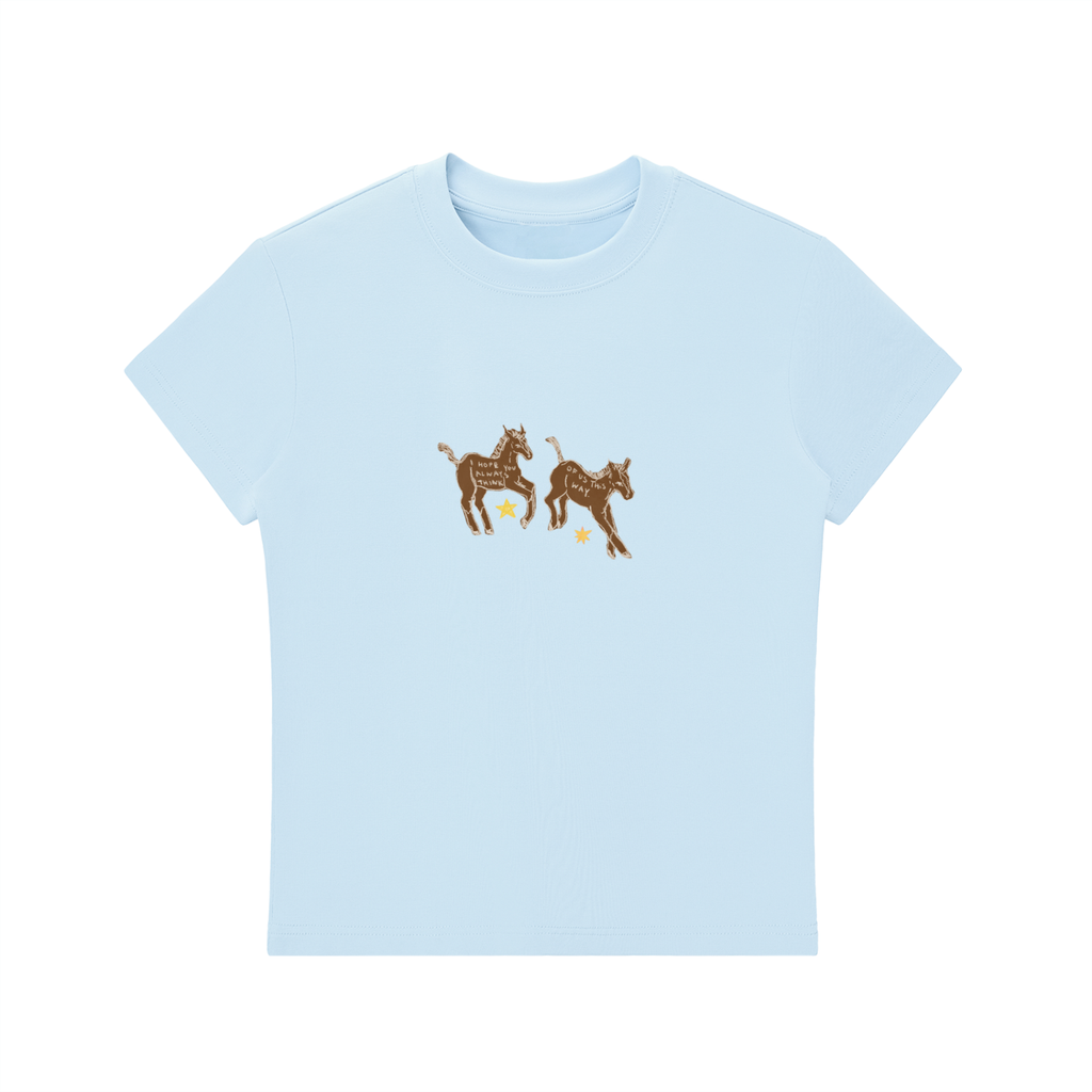 Foaling Around Fitted Tee